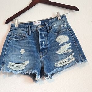 Frame denim rigid re-release le original short